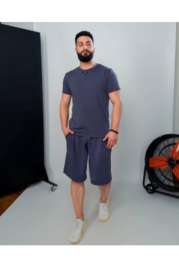 Костюм с шортами мужской двунитка